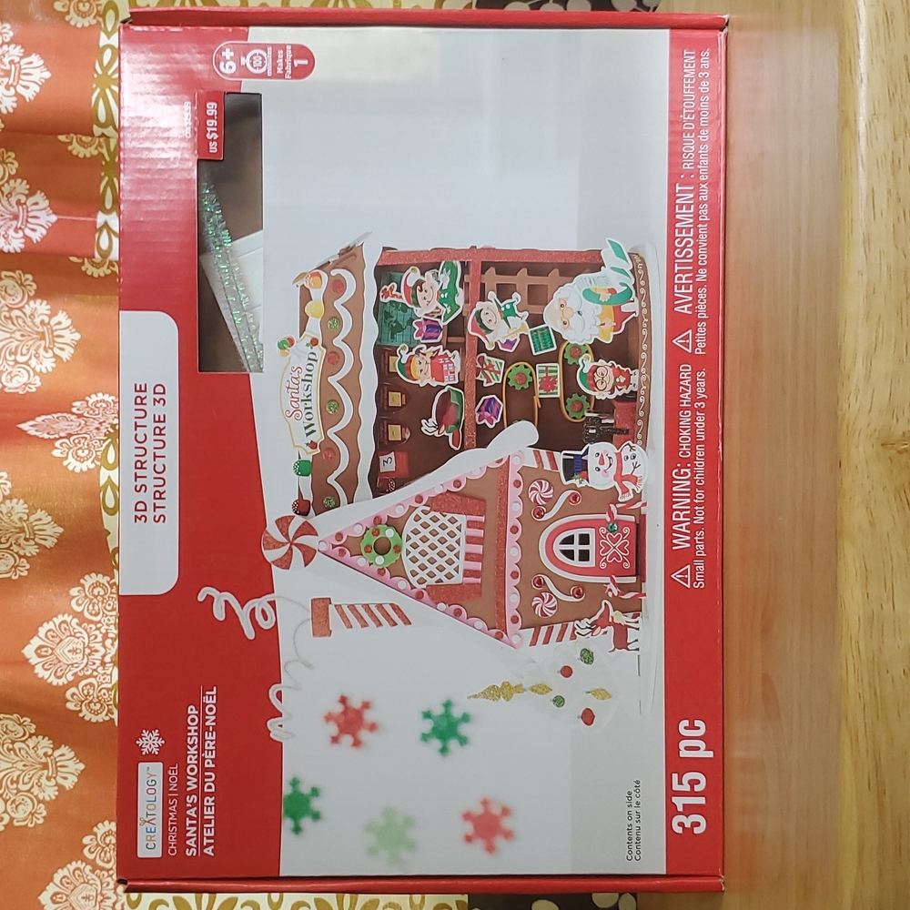 3D structure of Santa's Workshop